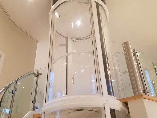 Ascensor neumático de vacío un ascensor panorámico con diseño